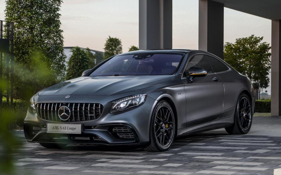 Mercedes-AMG S63 4Matic+ Coupe Yellow Night Edition (C217) (MY) '2018